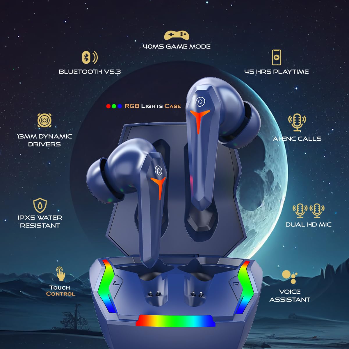 Ptron Bassbuds Turbo TWS Earbuds - Image 7