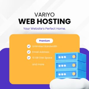 Variyo Shared Hosting Yearly Unlimited Plan